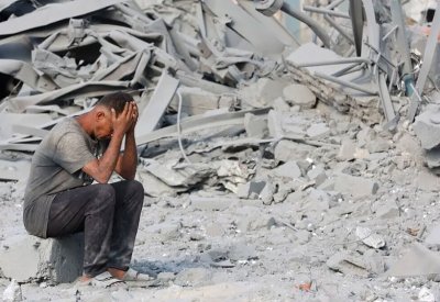 7 أطفال تحت الأنقاض.. أحياء محيت ودمرت في مدينة غزة