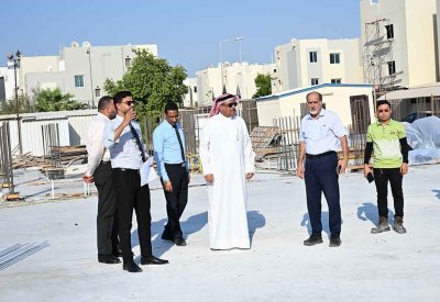 مدير عام الأوقاف الجعفرية يطلّع على مستجدات العمل في مشاريع مساجد مدينة سلمان