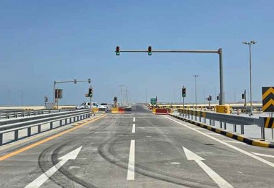 "الأشغال": إشارة ضوئية جديدة على تقاطع شارع 20 مع طريق 3469 في منطقة البسيتين
