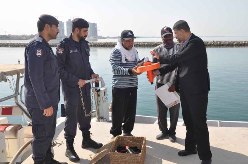 خفر السواحل تنظم حملة توعوية بالتعاون مع بابكو إنرجيز لمرتادي البحر