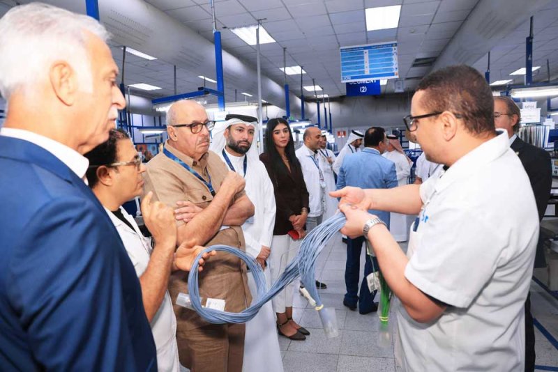 وفد من رجال الأعمال البحرينيين يزور المنطقة الحرة العامة بمدينة نصر