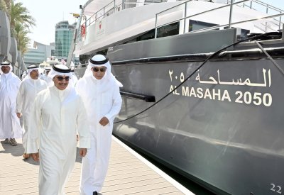 وزير الداخلية يدشن سفينة الأبحاث المتقدمة المساحة 2050