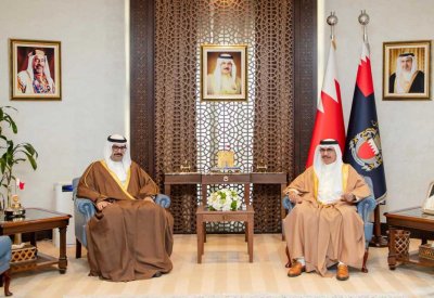 وزير الداخلية يستقبل سمو محافظ المحافظة الجنوبية