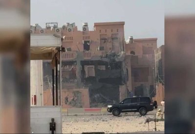 صورة "مقر حماس" المستهدف في الضربة الإسرائيلية على الدوحة