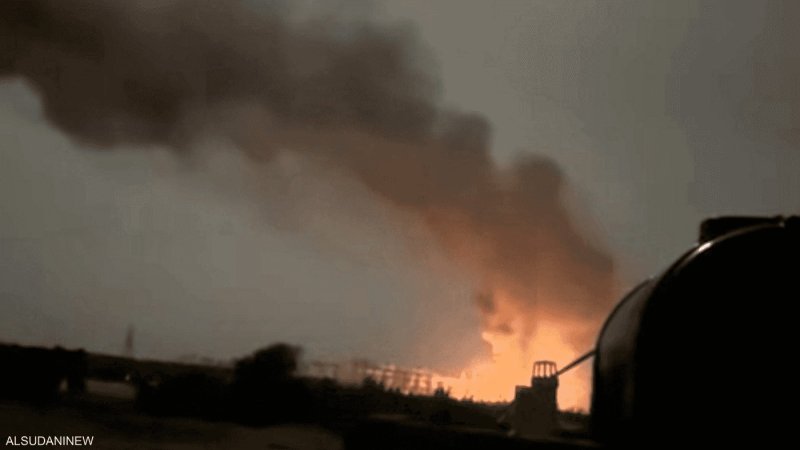 هجوم بمسيرات يستهدف مواقع استراتيجية في الخرطوم