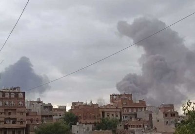 قصف إسرائيلي يستهدف مواقع للحوثيين في صنعاء