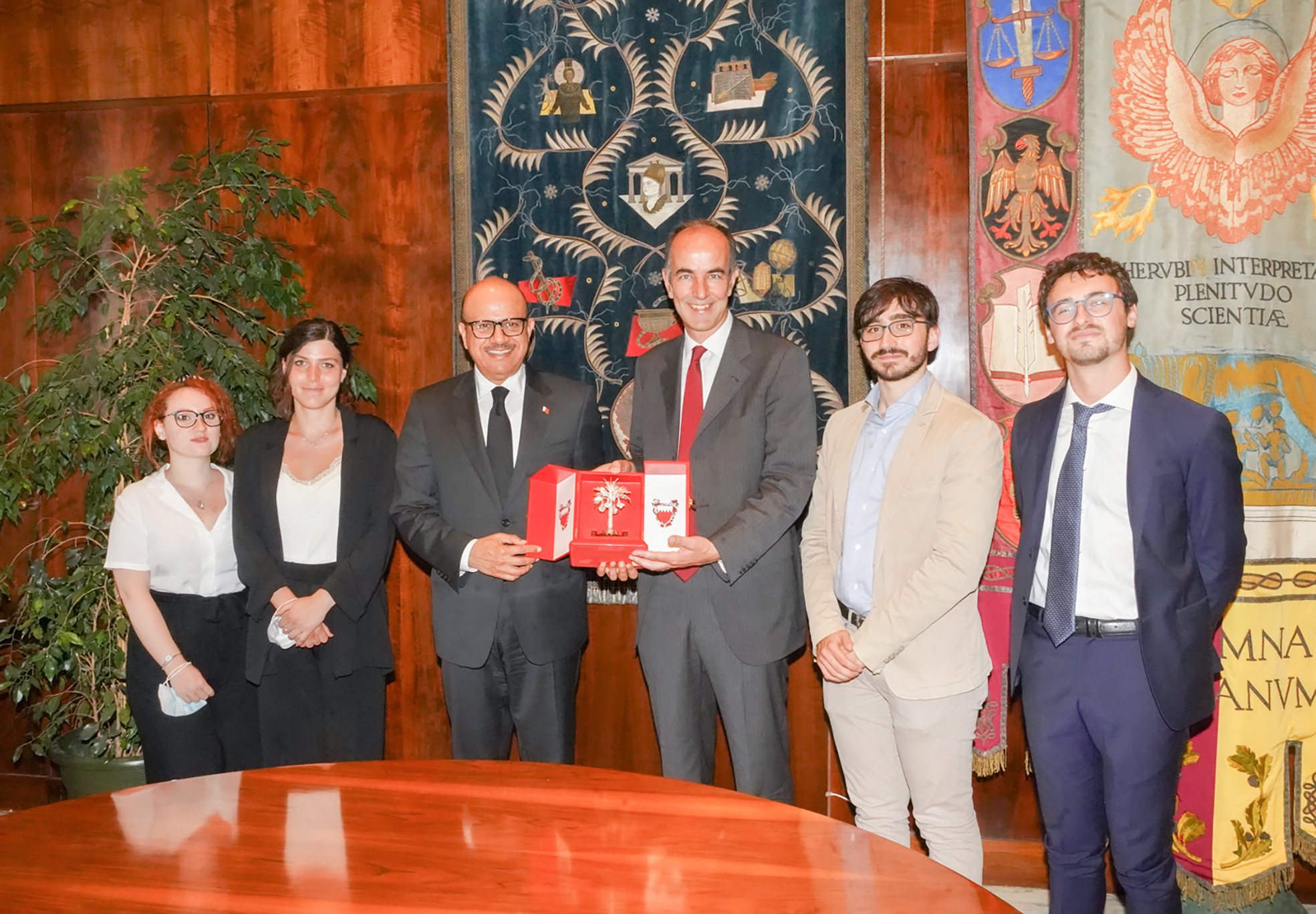 وزير الخارجية يقوم بزيارة لجامعة سابينزا الإيطالية بروما في يونيو 2021