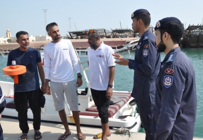خفر السواحل تنظم حملة توعوية بالتعاون مع بابكو إنرجيز لمرتادي البحر