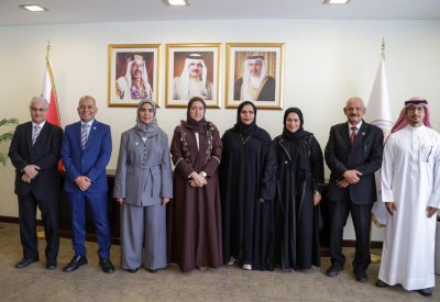 إدارة الأدلة المادية بالنيابة العامة تعقد اجتماعاً تنسيقياً مع جامعة البحرين لبحث مجالات التعاون المشترك