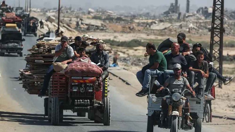 إسرائيل تدمر برجاً جديداً بمدينة غزة.. ونزوح 250 ألف شخص