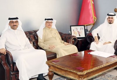 محافظ العاصمة يستقبل الرئيس التنفيذي للهيئة العامة للرياضة ومدير عام أمانة العاصمة