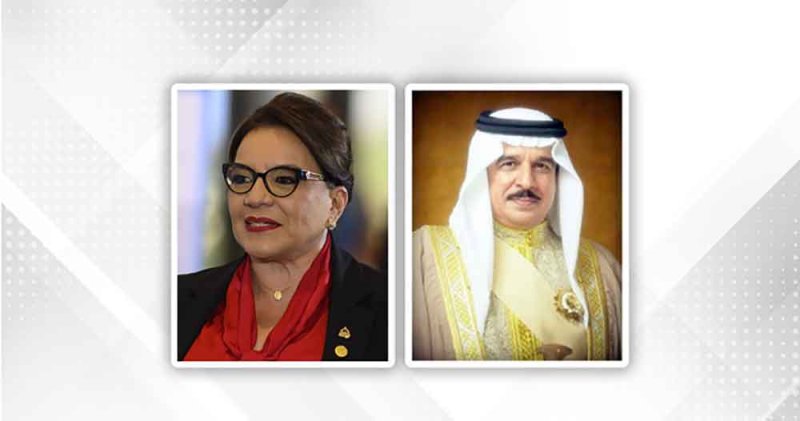 جلالة الملك المعظم يهنئ رئيسة جمهورية هندوراس بذكرى الاستقلال