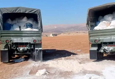 أكبر كمية داخل لبنان.. ضبط 64 مليون حبة كبتاغون في البقاع