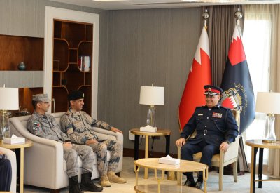 رئيس الأمن العام يستقبل الفريق الأمني الخليجي المشترك بخفر السواحل وحرس الحدود بدول التعاون