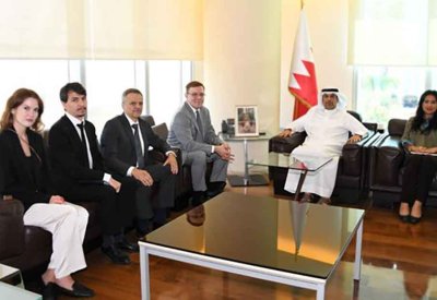 وزير النفط والبيئة يجتمع بنائب وزير الطاقة بجمهورية روسيا الاتحادية