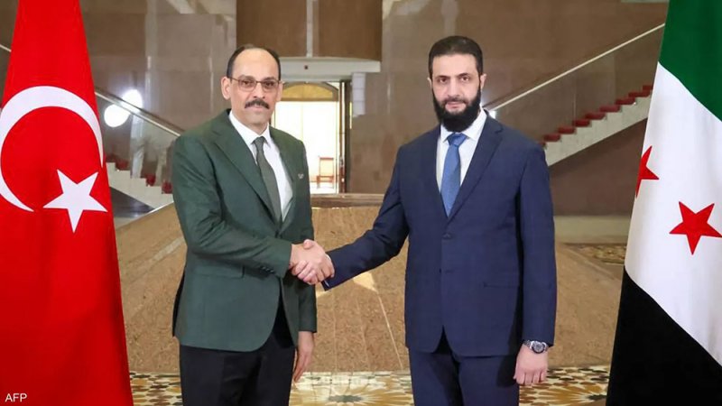 رئيس الاستخبارات التركية يصل دمشق للقاء الرئيس السوري