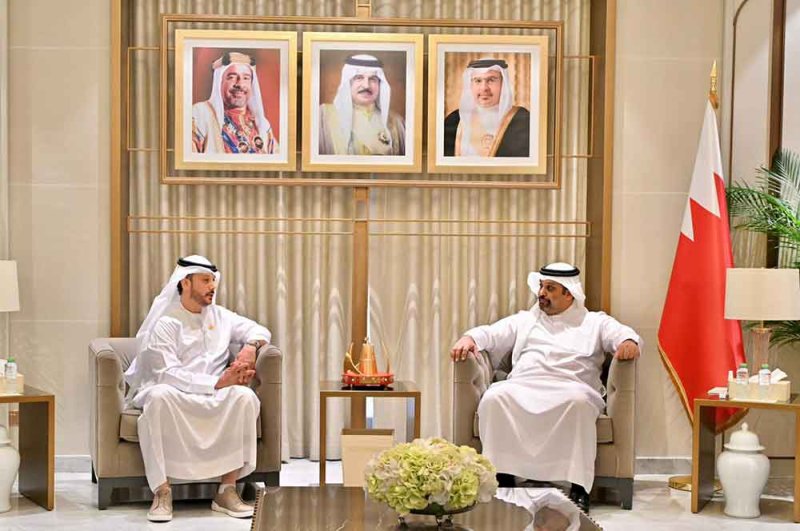 وزير المالية والاقتصاد الوطني يلتقي الرئيس التنفيذي لمصرف عجمان