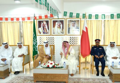 محافظ المحرق يستقبل سفير المملكة العربية السعودية لدى المملكة