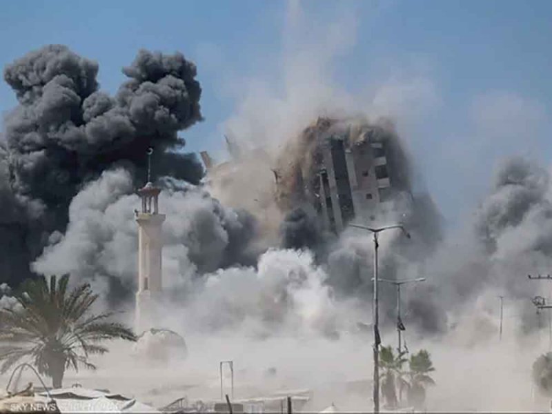 غزة تحت القصف لليوم الخامس.. وإصلاح الأنفاق يربك إسرائيل