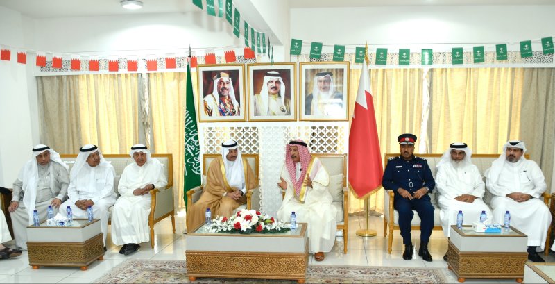 محافظ المحرق يستقبل سفير المملكة العربية السعودية لدى المملكة