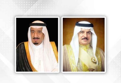جلالة الملك المعظم يعزي خادم الحرمين الشريفين وسمو ولي عهده بوفاة سماحة المفتي العام للمملكة العربية السعودية