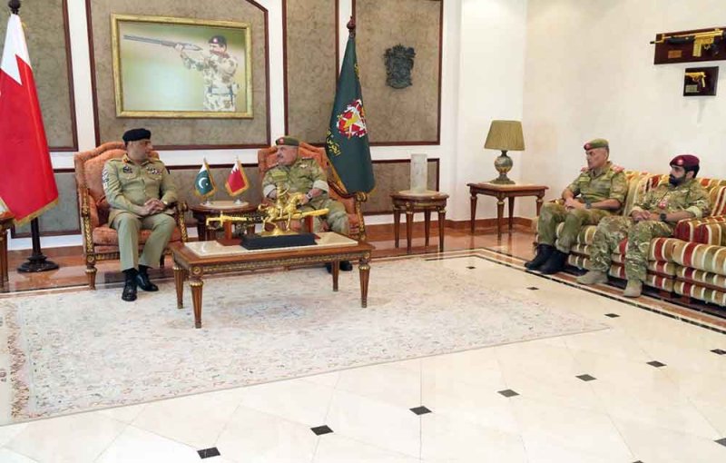 مدير أركان الحرس الوطني يستقبل مدير عام الأركان المشتركة للقوات المسلحة الباكستانية