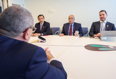 الأمين العام لمجلس التعاون يلتقي منسق الأمم المتحدة الخاص لعملية السلام في الشرق الأوسط