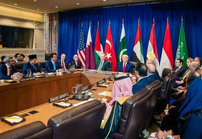 بعد اللقاء مع ترامب.. بيان مشترك يؤكد ضرورة إنهاء حرب غزة