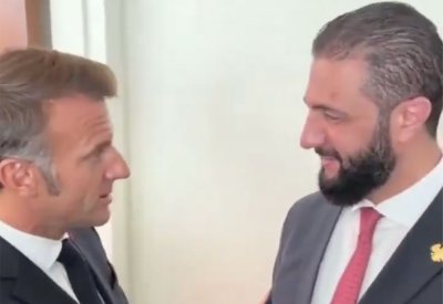 الرئيس السوري يلتقي ماكرون قبيل كلمته في الأمم المتحدة