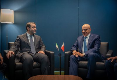 وزير الخارجية يلتقي وزير الخارجية والمغتربين في الجمهورية العربية السورية