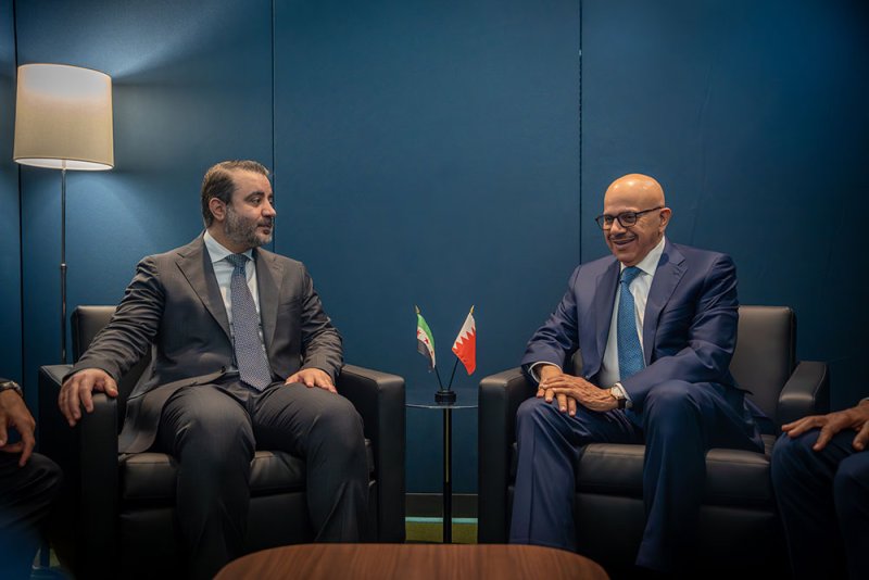 وزير الخارجية يلتقي وزير الخارجية والمغتربين في الجمهورية العربية السورية