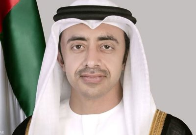 عبدالله بن زايد يشدد لنتنياهو على ضرورة إنهاء حرب غزة