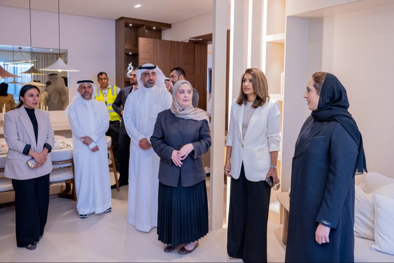وزيرة الإسكان والتخطيط العمراني: 86% نسبة الإنجاز؜ بمشروع الجيل المطور من العمارات بمدينة الحد الإسكانية