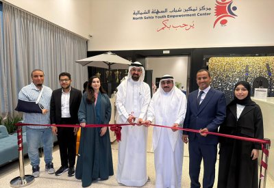 بحضور 25 جامعة  النائب حسن ابراهيم يفتتح معرض الجامعات بمركز تمكين شباب السهلة الشمالية