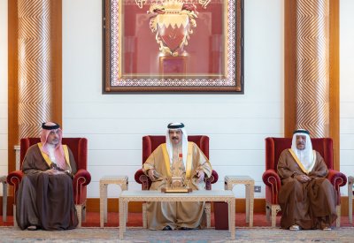 جلالة الملك المعظم يستقبل عددًا من القضاة بمناسبة تعيينهم