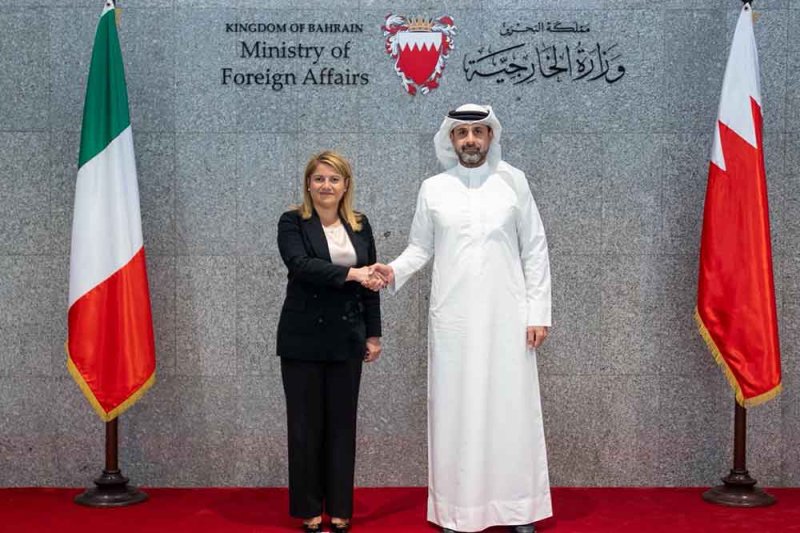الارتقاء بالعلاقات البحرينية الإيطالية نحو آفاق أوسع