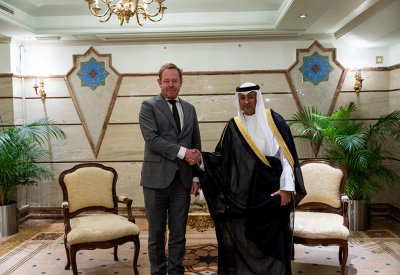 الأمين العام لمجلس التعاون ووزير خارجية مملكة هولندا يستعرضان أوجه العلاقات الخليجية - الهولندية
