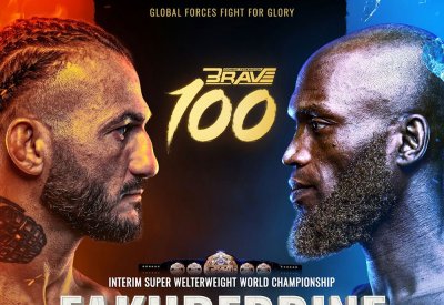 “بريف” تعلن أولى المفاجآت في نزالات “BRAVE CF 100”