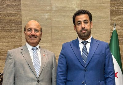 وزير الصحة السوري يستقبل سفير البحرين في دمشق