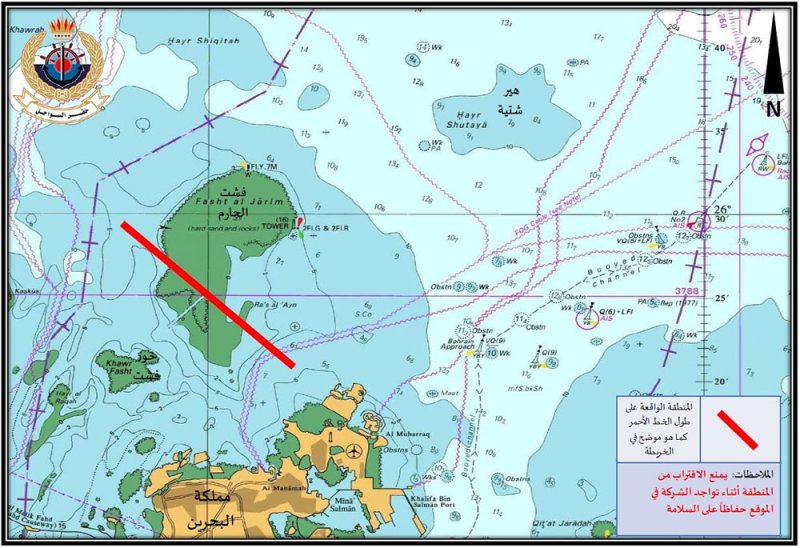 “خفر السواحل” تعلن بدء أعمال المسح بفشت الجارم