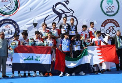 برونزية للبحرين في البطولة العربية للدراجات الهوائية