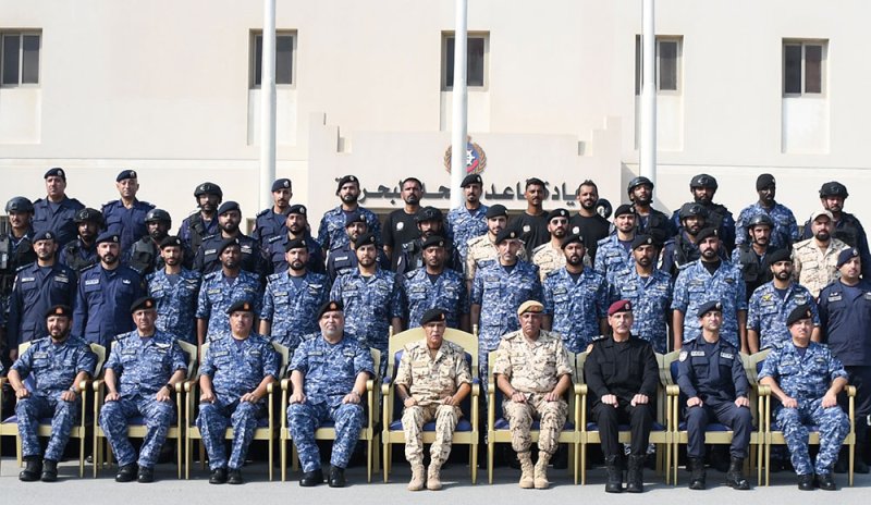 التدريب على التصدي لعمليات القرصنة والتهريب
