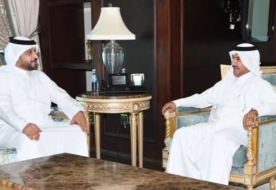 الأمين العام بوزارة الخارجية في قطر يستقبل سفير البحرين في الدوحة
