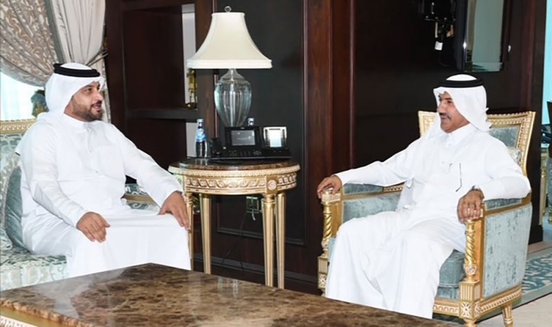 الأمين العام بوزارة الخارجية في قطر يستقبل سفير البحرين في الدوحة