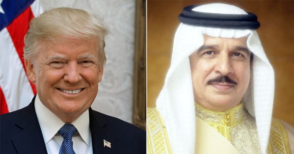 جلالة الملك المعظم يشارك في اتصال مع الرئيس الأمريكي وعدد من قادة دول المنطقة