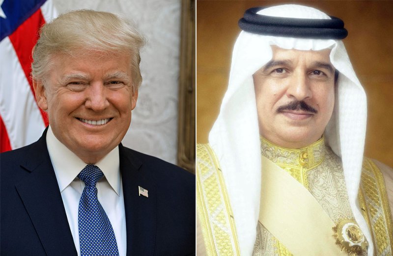 جلالة الملك المعظم يتلقى اتصالًا هاتفيًا من رئيس الولايات المتحدة الأمريكية
