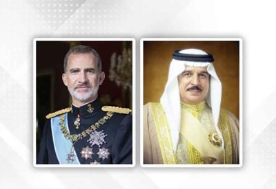جلالة الملك المعظم يهنئ ملك إسبانيا بذكرى العيد الوطني