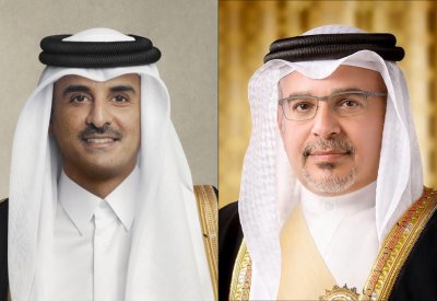 سمو ولي العهد رئيس مجلس الوزراء يعزي سمو أمير دولة قطر بوفاة عدد من الدبلوماسيين من الوفد القطري في مدينة شرم الشيخ