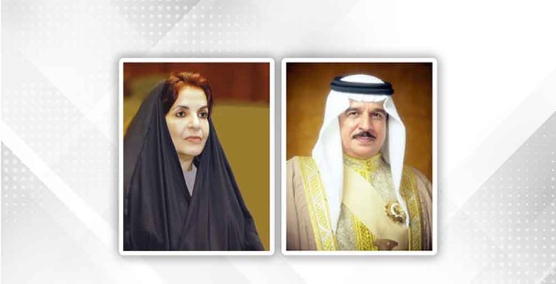 جلالة الملك المعظم يتلقى برقية تهنئة من سمو قرينة جلالته رئيسة المجلس الاعلى للمرأة
