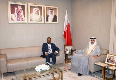 وكيل وزارة الداخلية يستقبل القنصل العام لإثيوبيا لدى البحرين